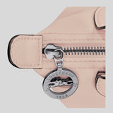 LONGCHAMP Le Pliage Extra XS Leather Handbag Nude L1500987