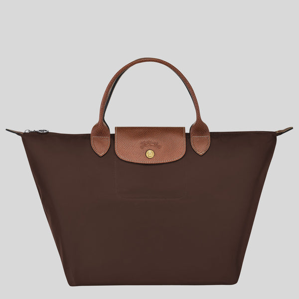 LONGCHAMP Le Pliage Original M Handbag Ebony L1623089 lussocitta lusso citta