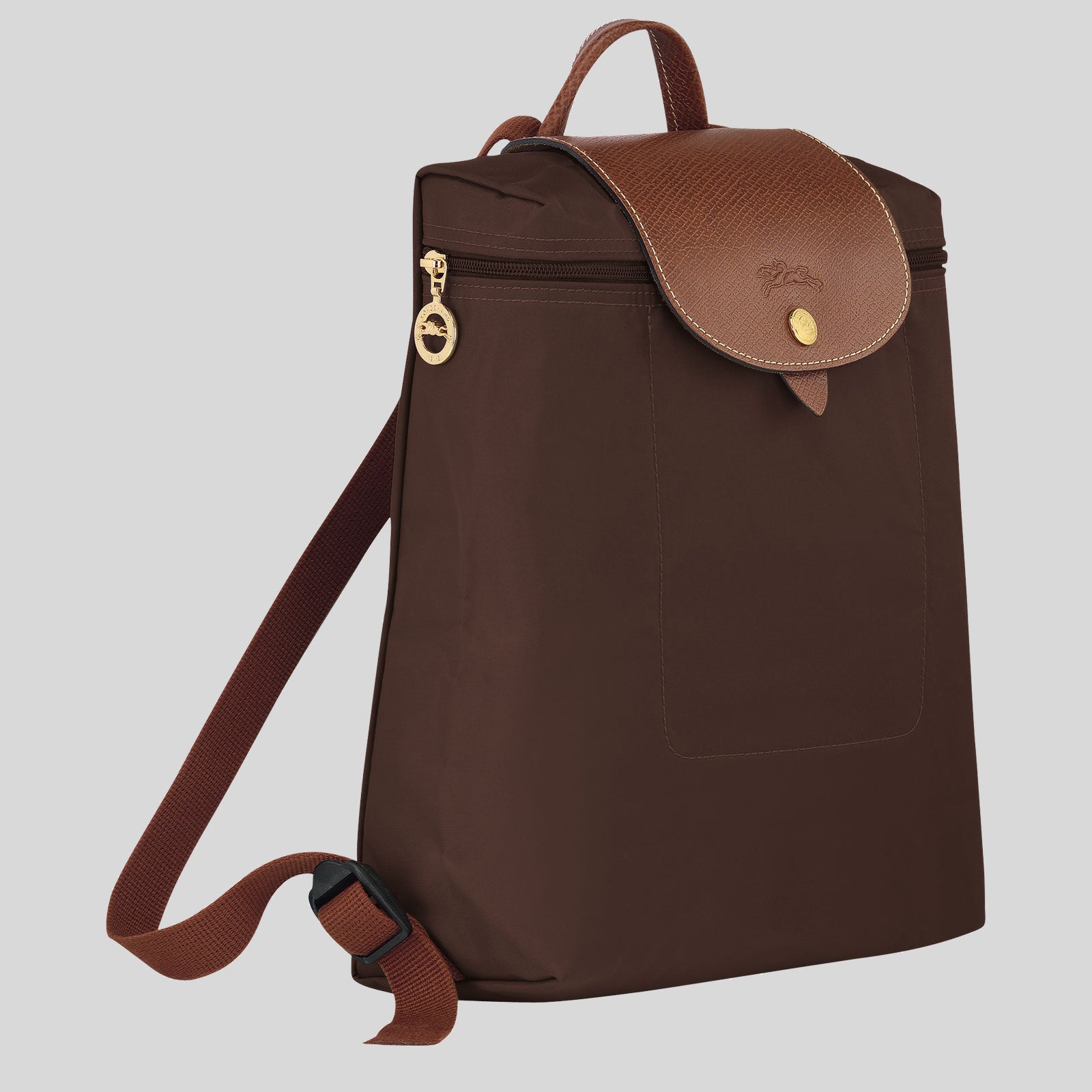 LONGCHAMP Le Pliage Original M Backpack Ebony L1699089 LussoCitta