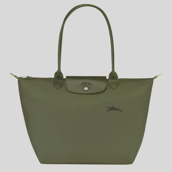 LONGCHAMP Le Pliage Green L Tote Bag Forest L1899919 lussocitta lusso citta