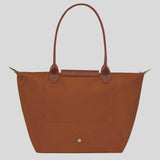 LONGCHAMP Le Pliage Green L Tote Bag Cognac L1899919