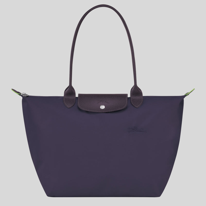 LONGCHAMP Le Pliage Green L Tote Bag Bilberry L1899919 lussocitta lusso citta