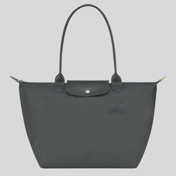 LONGCHAMP Le Pliage Green L Tote Bag Graphite L1899919 lussocitta lusso citta
