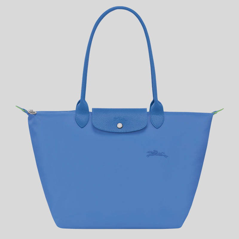 LONGCHAMP Le Pliage Green L Tote Bag Blue L1899919 lussocitta lusso citta