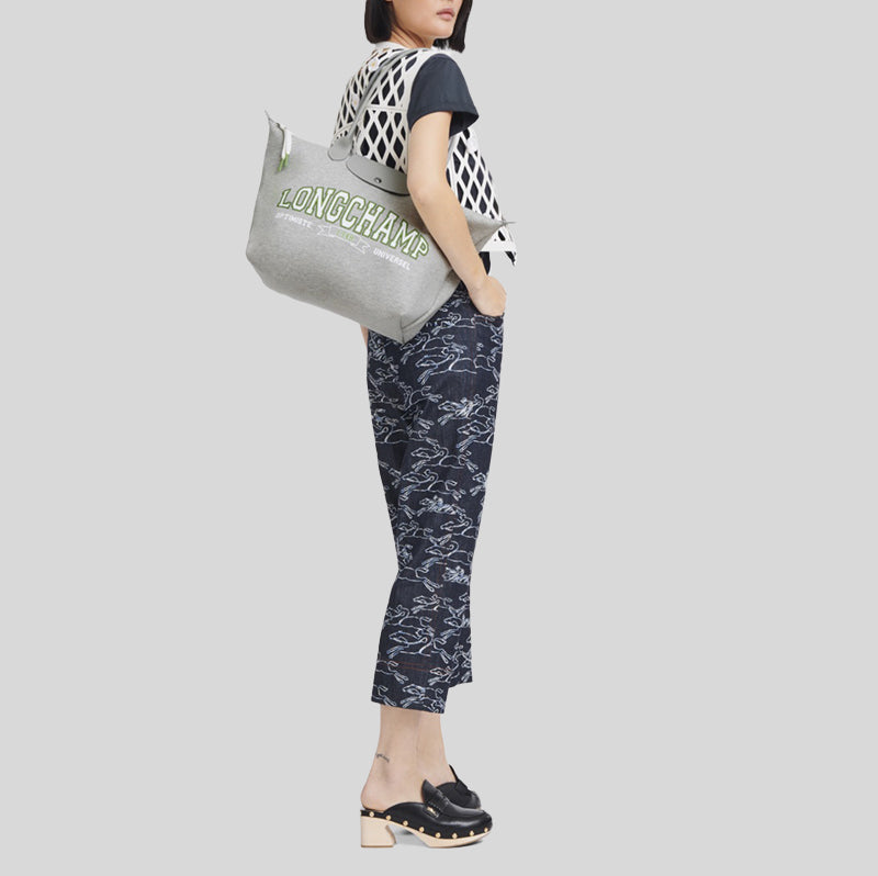 LONGCHAMP Le Pliage Collection Universel Tote L Grey L1899HEA