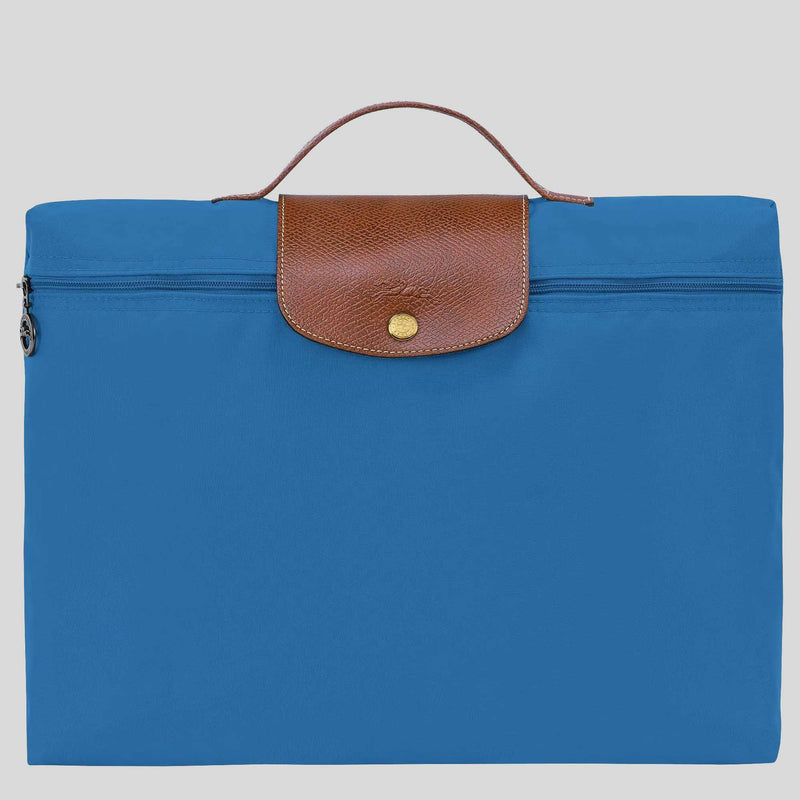 Longchamp Le Pliage Original Briefcase Cobalt L2182089 lussocitta lusso citta