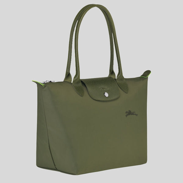 LONGCHAMP Le Pliage Green M Tote Bag Forest L2605919