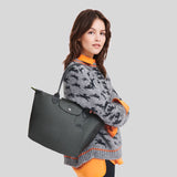 LONGCHAMP Le Pliage Green M Tote Bag Graphite L2605919