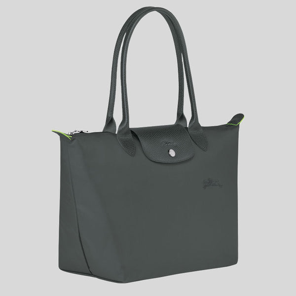 LONGCHAMP Le Pliage Green M Tote Bag Graphite L2605919