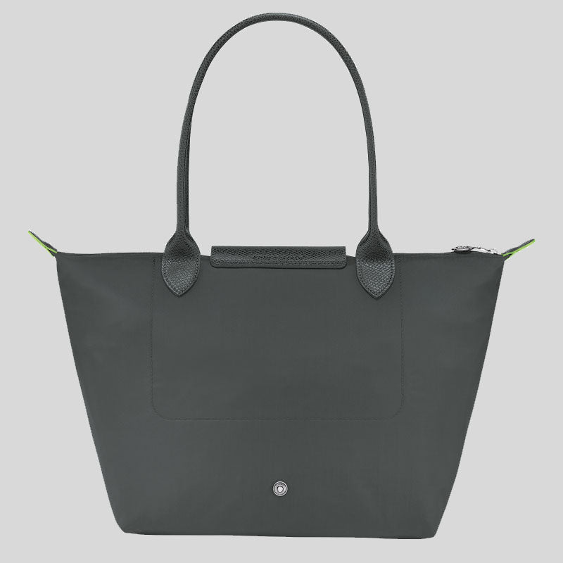 LONGCHAMP Le Pliage Green M Tote Bag Graphite L2605919