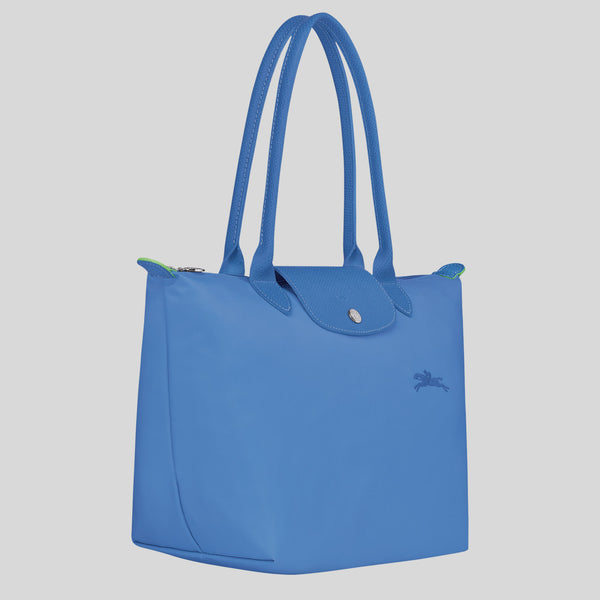 LONGCHAMP Le Pliage Green M Tote Bag Blue L2605919