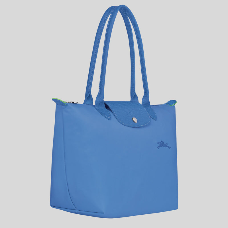 LONGCHAMP Le Pliage Green M Tote Bag Blue L2605919