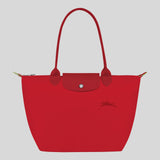 LONGCHAMP Le Pliage Green M Tote Bag Tomato L2605919 lussocitta lusso citta