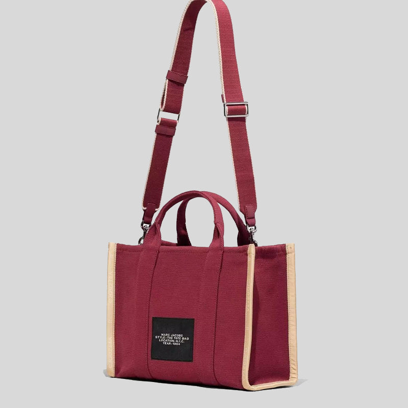 Marc Jacobs The Jacquard Medium Tote Bag Merlot M0017027