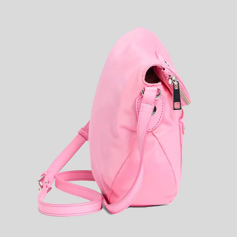 MARC JACOBS Preppy Nylon Mini Natasha Crossbody Bag Bubble Gum M0012909