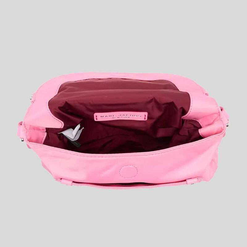 MARC JACOBS Preppy Nylon Mini Natasha Crossbody Bag Bubble Gum M0012909