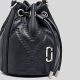 Marc Jacobs The Quilted Leather J Marc Bucket Bag Black 2F3HCR045H01