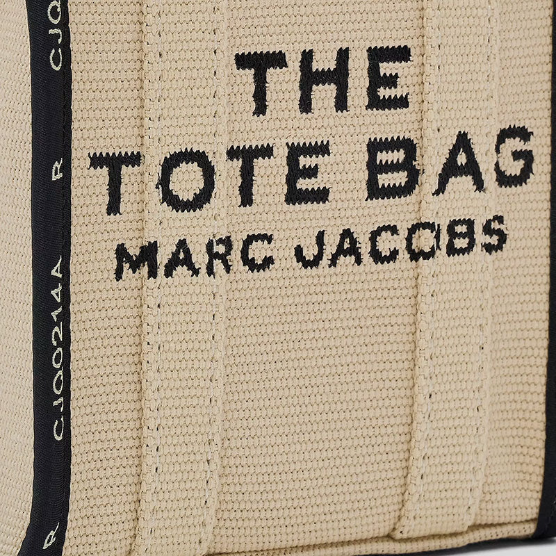 MARC JACOBS The Jacquard Mini Tote Bag Warm Sand 2R3HCR027H01