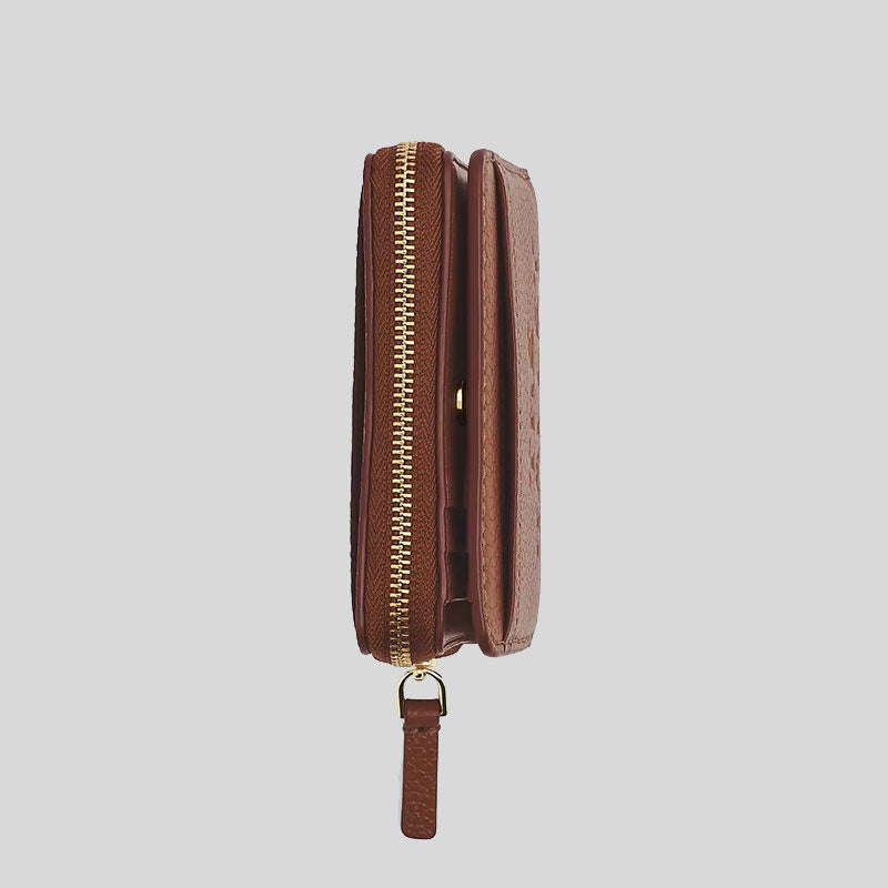 MARC JACOBS The Leather Mini Compact Wallet Argan Oil 2R3SMP044S10