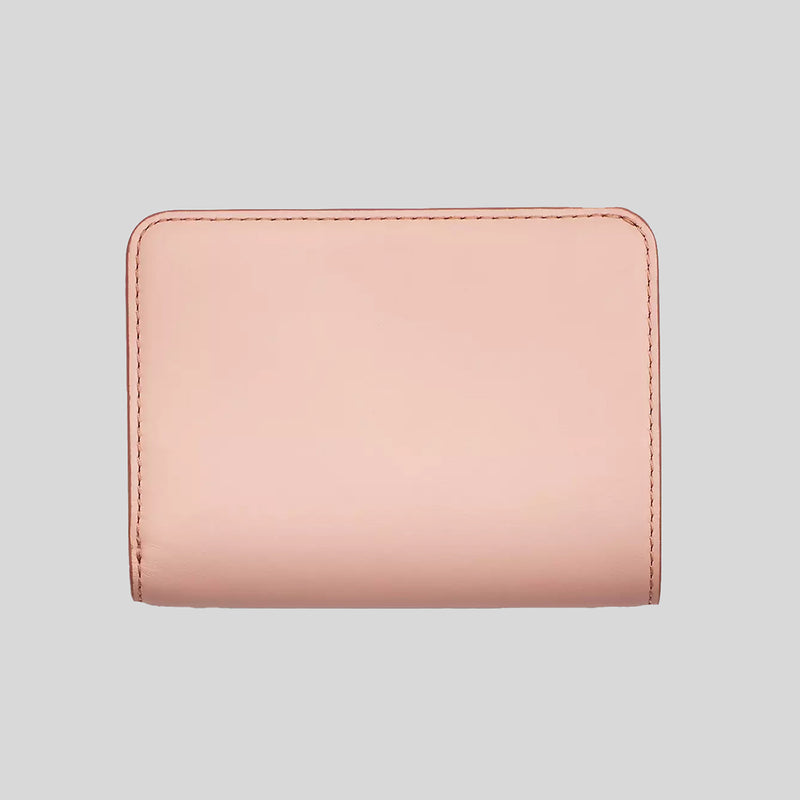 MARC JACOBS The Covered J Marc Mini Compact Wallet Rose 2S4SMP007S02