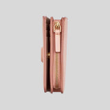 MARC JACOBS The Covered J Marc Mini Compact Wallet Rose 2S4SMP007S02