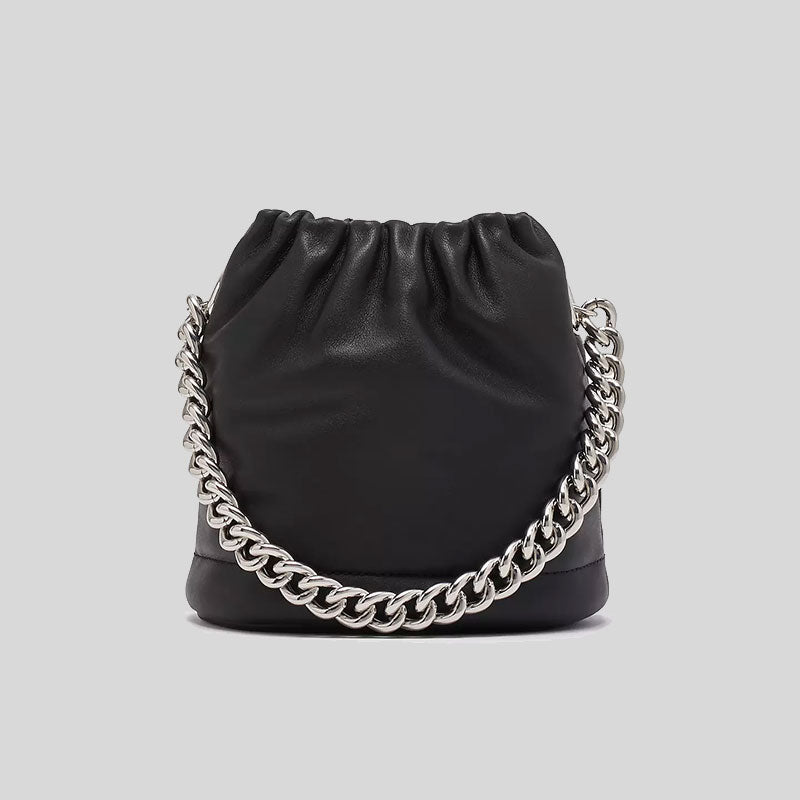 MARC JACOBS Soft Small Bucket Bag Black 4P3HCR028H02