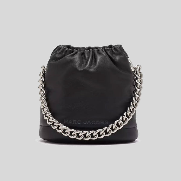 MARC JACOBS Soft Small Bucket Bag Black 4P3HCR028H02 lussocitta lusso citta