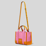Marc Jacobs The Colorblock Mini Tote Bag Candy Pink Multi H006L01RE22