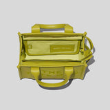 Marc Jacobs Leather The Tote Mini Traveler Tote Bag Citronelle H009L01SP21
