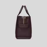MARC JACOBS Leather The Tote Small Traveler Tote Bag Ganache H009L01SP21