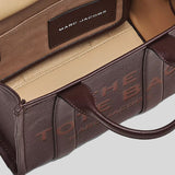 MARC JACOBS Leather The Tote Small Traveler Tote Bag Ganache H009L01SP21