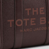 MARC JACOBS Leather The Tote Small Traveler Tote Bag Ganache H009L01SP21