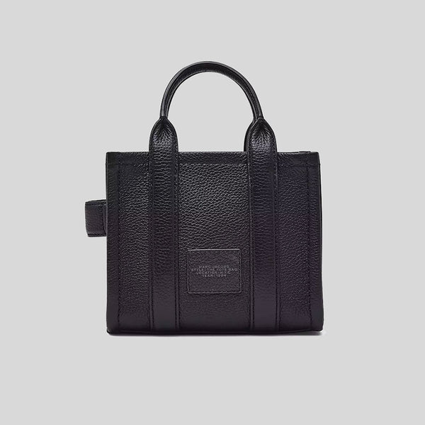 MARC JACOBS The Leather Mini Tote Bag Black H053L01RE22