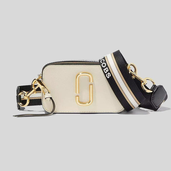 Marc Jacobs Snapshot Small Camera Bag New Cloud White Multi M0012007 lussocitta lusso citta