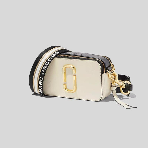 MARC JACOBS Snapshot Small Camera Bag New Cloud White Multi M0012007
