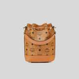 MCM Dessau Drawstring Bag In Visetos Cognac MWDCSDU03CO001