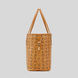 MCM Reversible Liz Shopper in Visetos Cognac MWPCSVI02CO001