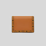 MCM Tracy Wallet in Visetos Cognac MYSDSXT02CO001