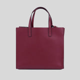 Marc Jacobs Mini Grind Coated Leather Tote Pomegranate M0015685