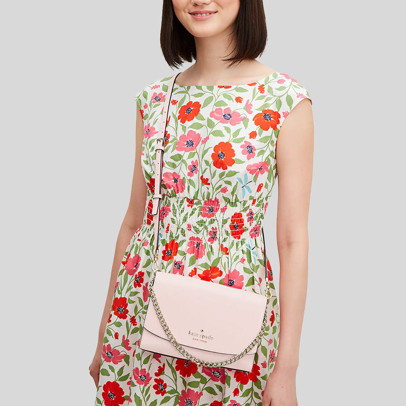 Kate Spade Carson Convertible Crossbody Bag Light Rose wkr00119