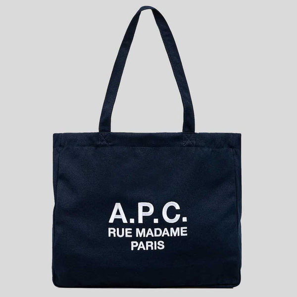 A.P.C. Diane Rue Madame shopping bag Dark navy blue PSAJS-M61938
