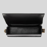 BURBERRY Small Grace Leather Crossbody Bag Black 80670351