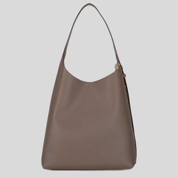 TORY BURCH Romy Hobo Shoulder Bag Wild Mushroom 170964