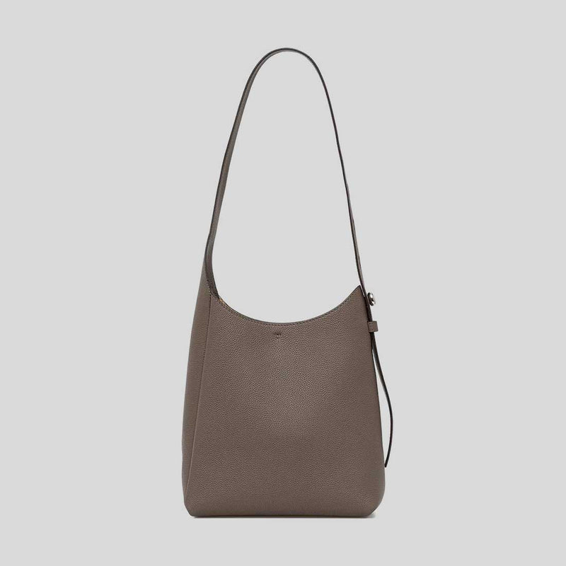 TORY BURCH Small Romy Hobo Shoulder Bag Wild Mushroom 175172