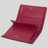 Salvatore Ferragamo Calf Leather Small Bifold Wallet Ribes 0755265