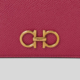 Salvatore Ferragamo Calf Leather Small Bifold Wallet Ribes 0755265