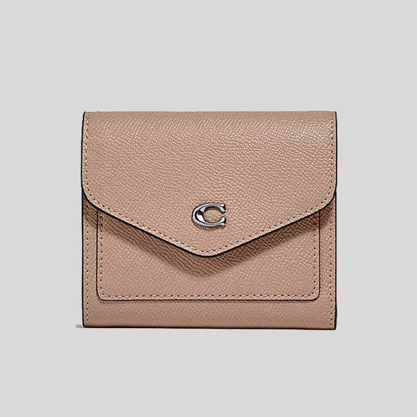 COACH Wyn Small Wallet Taupe C2328 lussocitta lusso citta