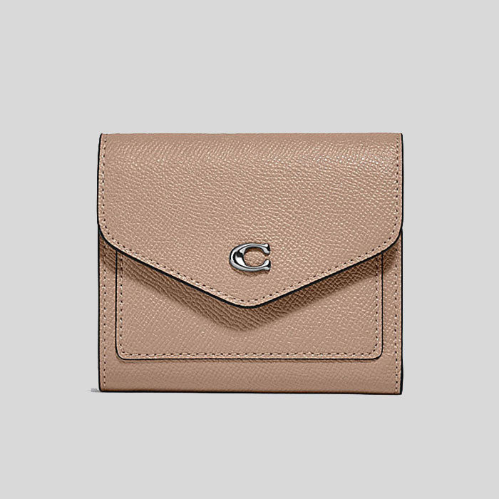 COACH Wyn Small Wallet Taupe C2328 lussocitta lusso citta