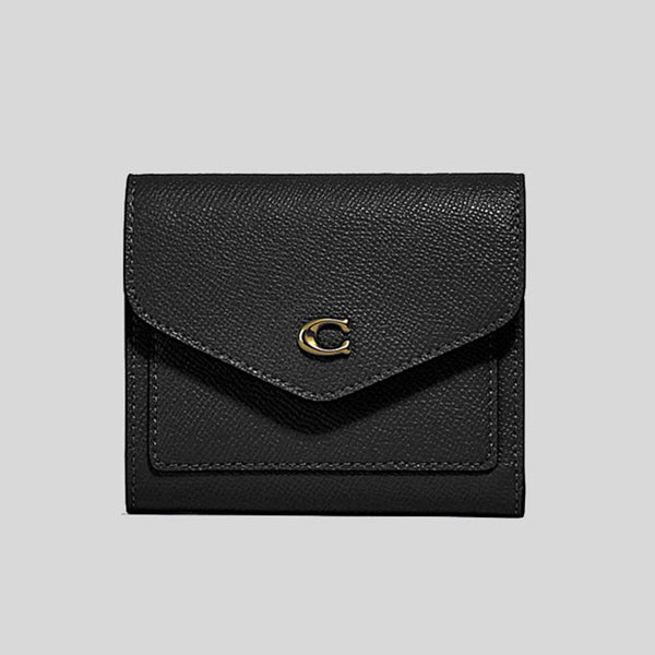 COACH Wyn Small Wallet Black C2328 lussocitta lusso citta