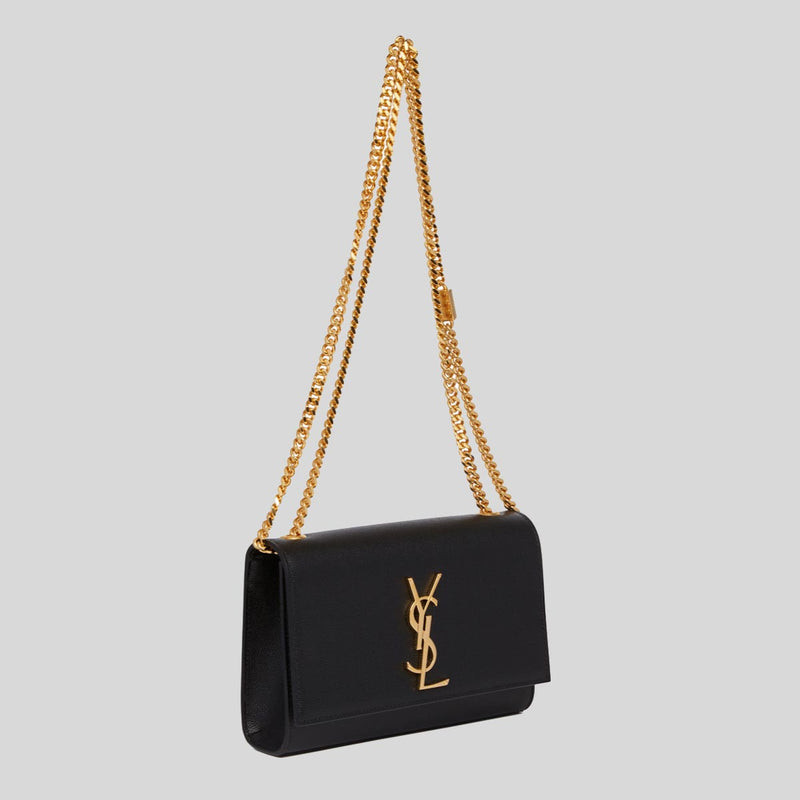 Yves Saint Laurent, Bags, Ysl Kate Small Chain Bag In Grain De Poudre  Embossed Leather